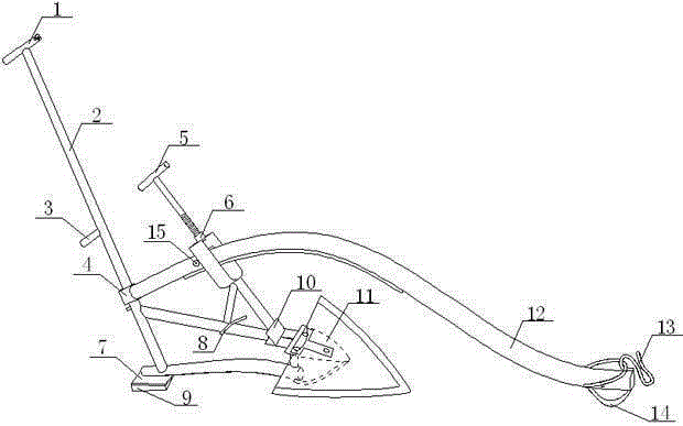 一种旱田犁杖